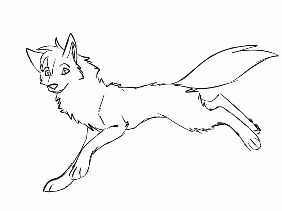 Wolf Ausmalbilder 26