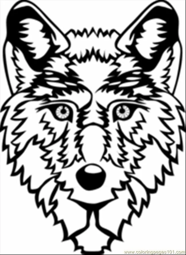 Wolf Ausmalbilder 52
