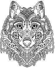 Wolf Ausmalbilder 72