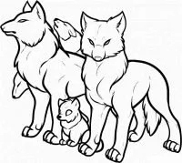 Wolf Ausmalbilder 81