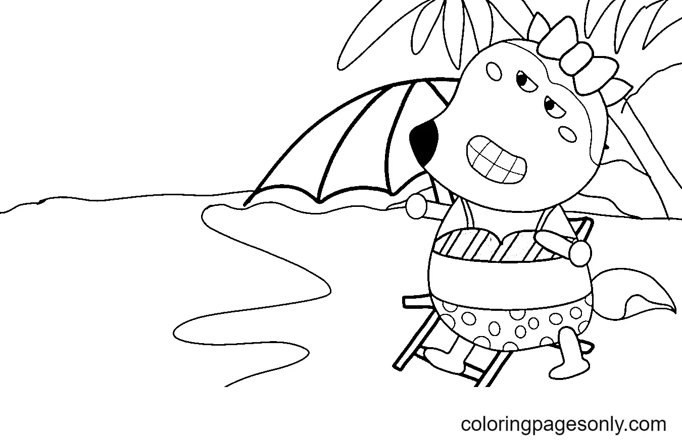 Desenhos de Wolfoo Para Colorir 111