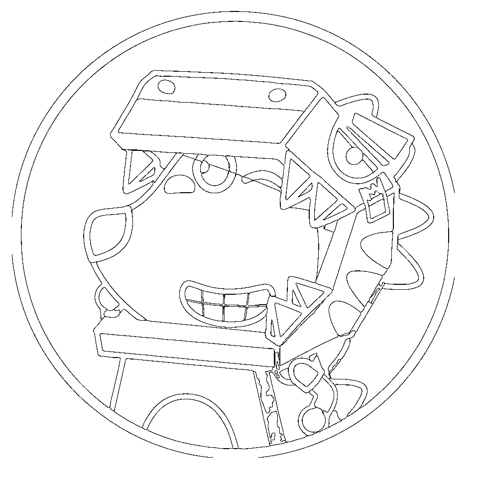 Wolfoo Para Colorear