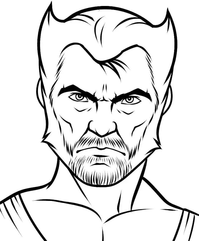 Desenhos de Wolverine Para Colorir 108