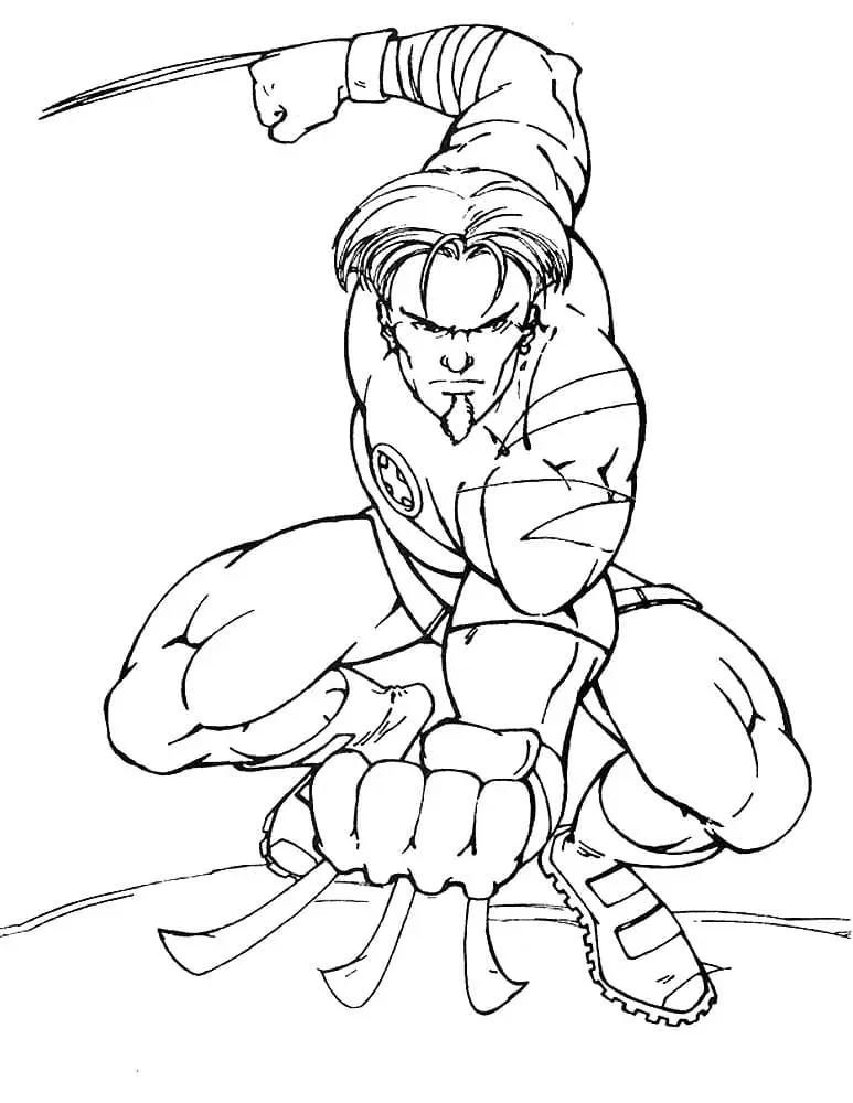 Desenhos de Wolverine Para Colorir 132