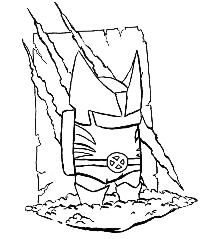 Desenhos de Wolverine Para Colorir 75
