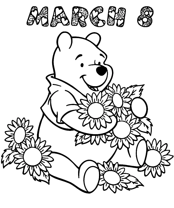 Dia De La Mujer Para Colorear 133