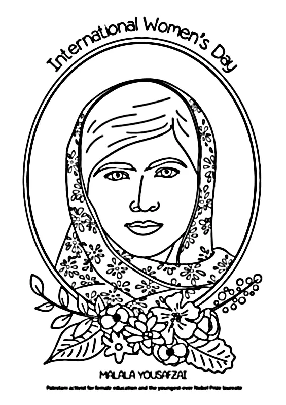 Dia De La Mujer Para Colorear 138