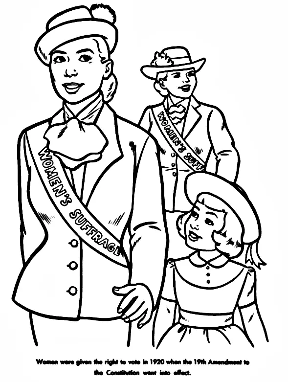 Dia De La Mujer Para Colorear 2