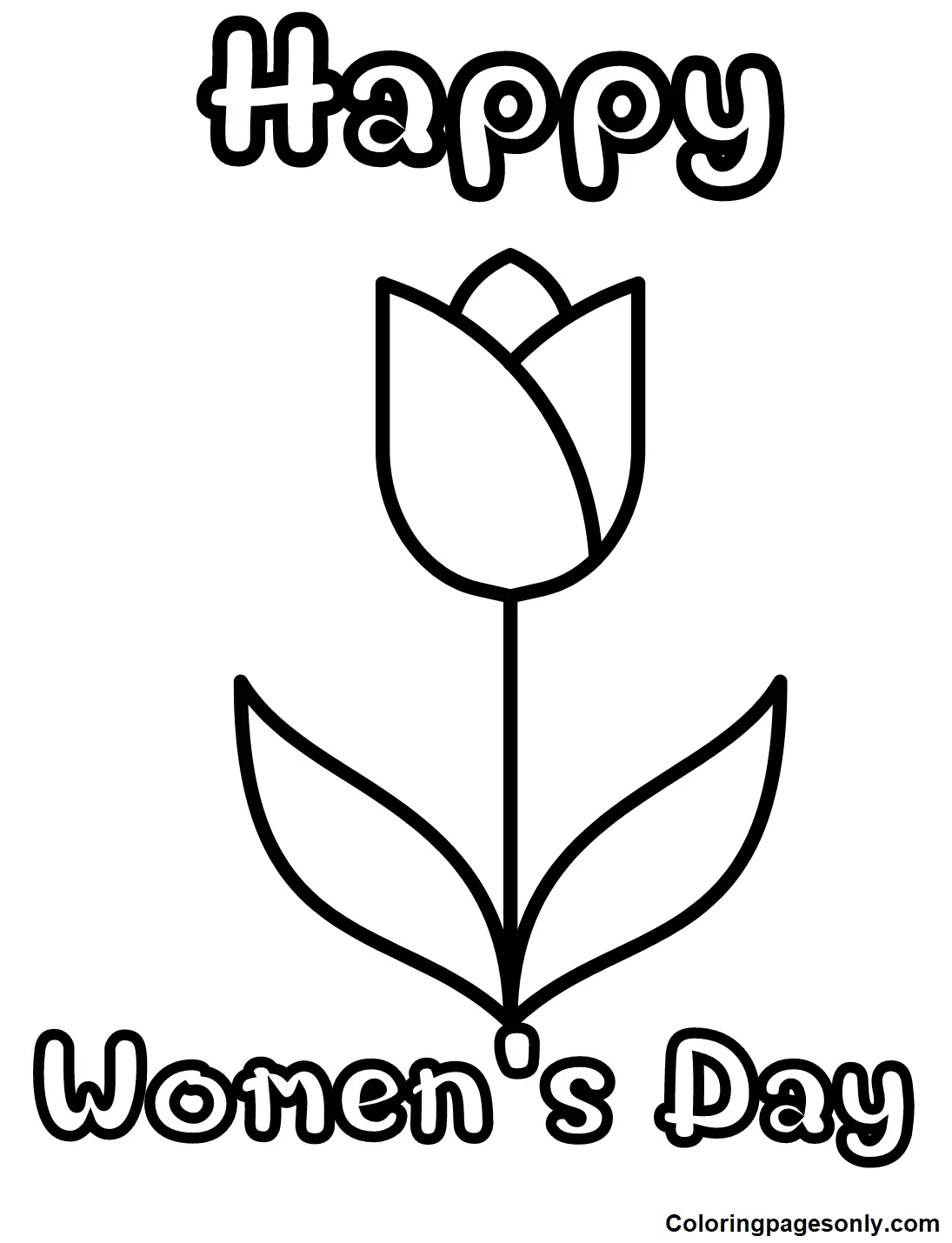 Dia De La Mujer Para Colorear 43