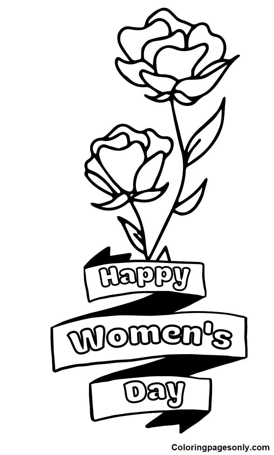 Dia De La Mujer Para Colorear 71