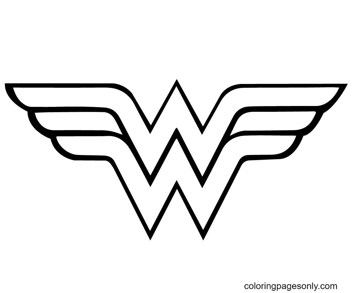 Wonder Woman Coloring Pages 6