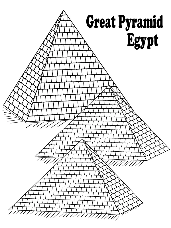 Wonders of the World Coloring Pages 3