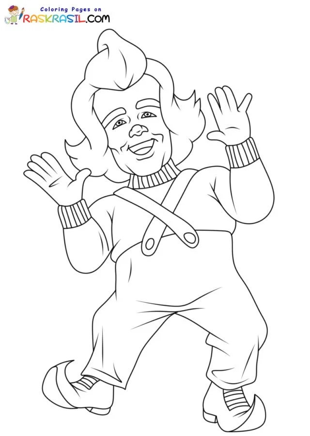 Wonka Coloring Pages