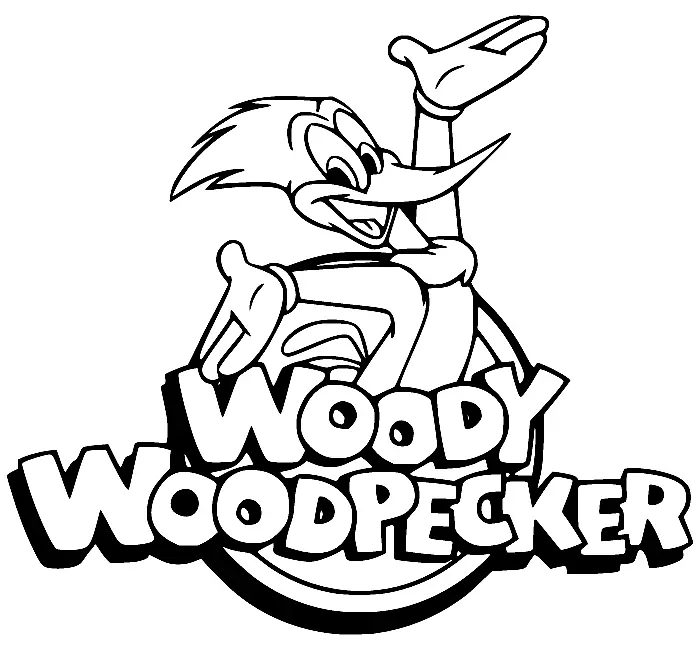 Woody Woodpecker Para Colorear 10