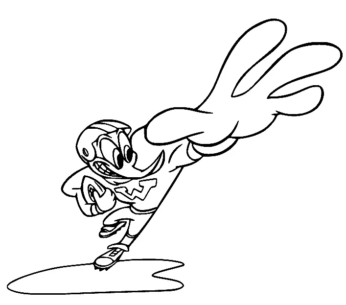 Woody Woodpecker Para Colorear 44