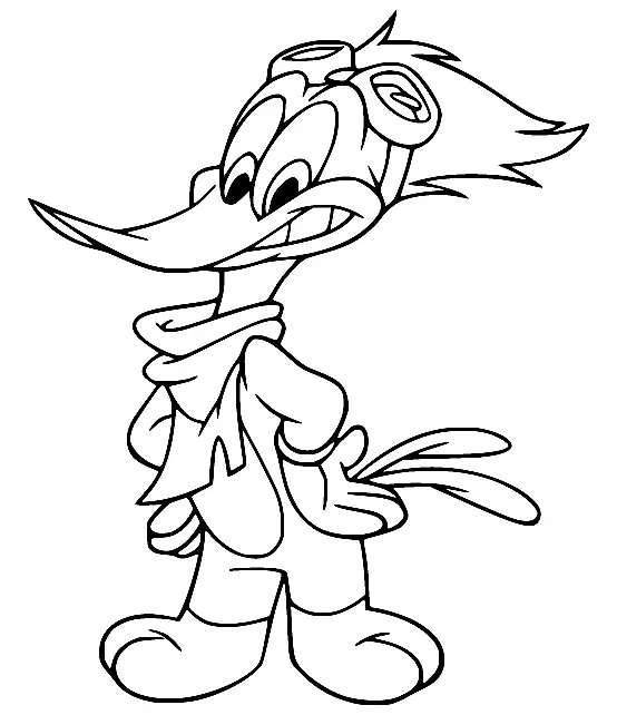 Woody Woodpecker Para Colorear 55