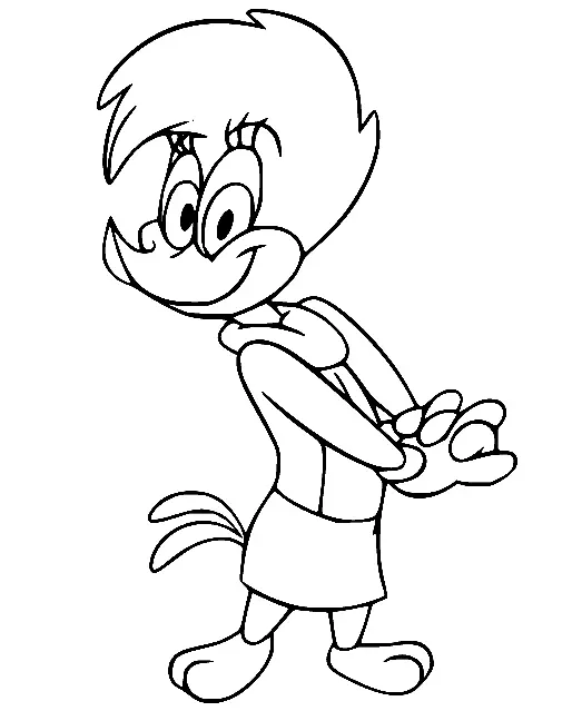 Woody Woodpecker Para Colorear 67