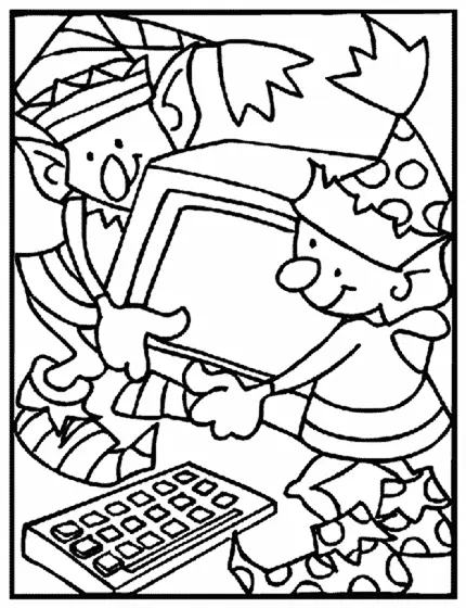 Trabajo Para Colorear 4