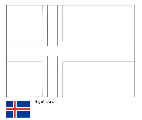 Desenhos de Das Bandeiras Da Copa Do Mundo 2018 Para Colorir 15