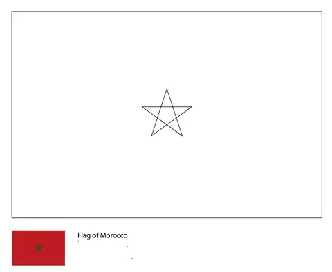 Desenhos de Das Bandeiras Da Copa Do Mundo 2018 Para Colorir 40