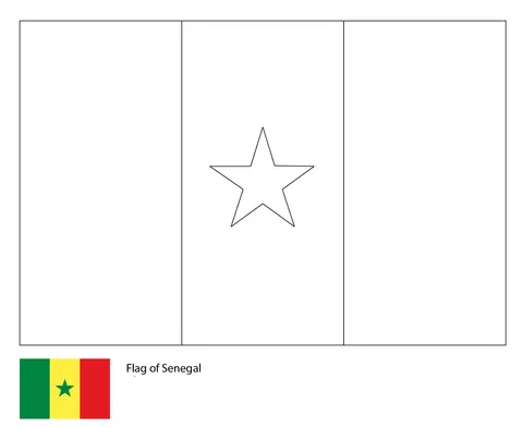 Desenhos de Das Bandeiras Da Copa Do Mundo 2018 Para Colorir 41