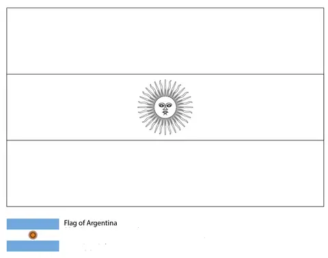 Desenhos de Das Bandeiras Da Copa Do Mundo 2018 Para Colorir 72