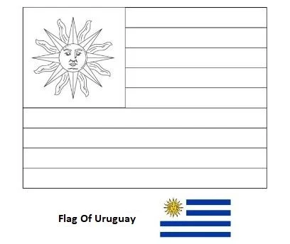 Desenhos de Das Bandeiras Da Copa Do Mundo 2018 Para Colorir 85
