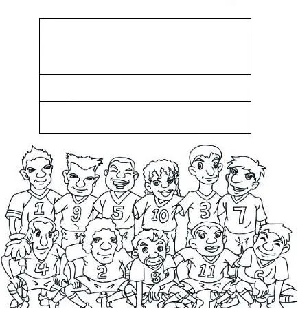 Desenhos de Das Bandeiras Da Copa Do Mundo 2018 Para Colorir 88