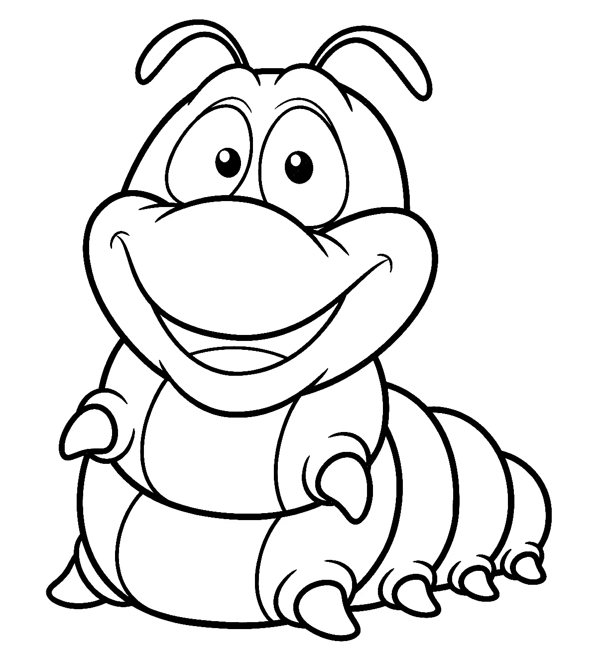 Gusanos Para Colorear 22