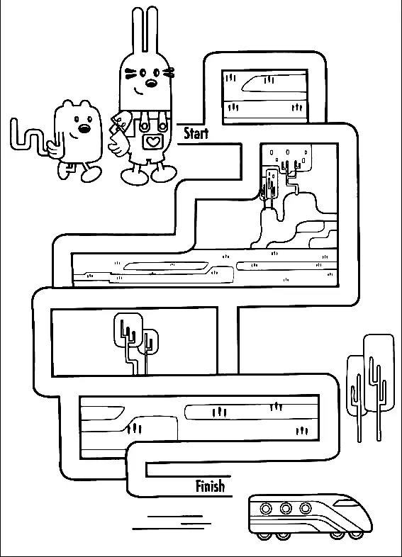 Wow Wow Wubbzy Ausmalbilder 19