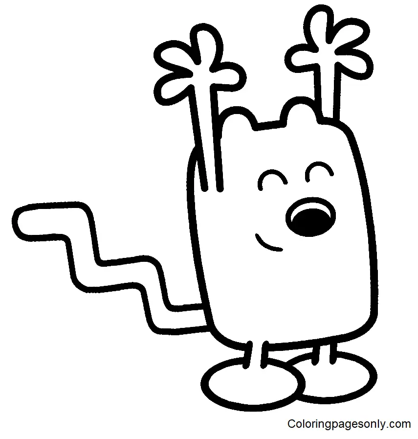 Wow Wow Wubbzy Para Colorear
