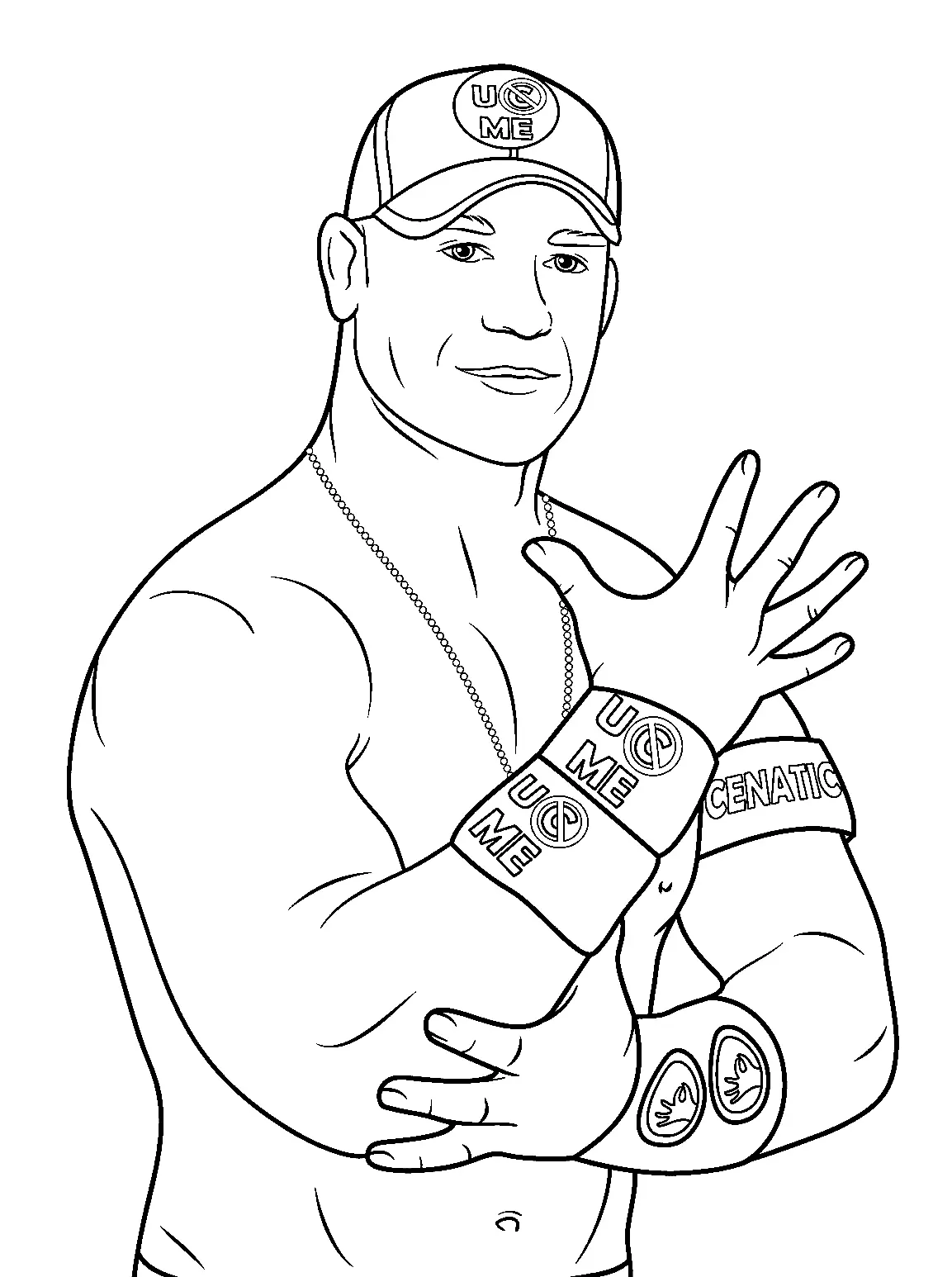 Desenhos de Wwe Para Colorir 15