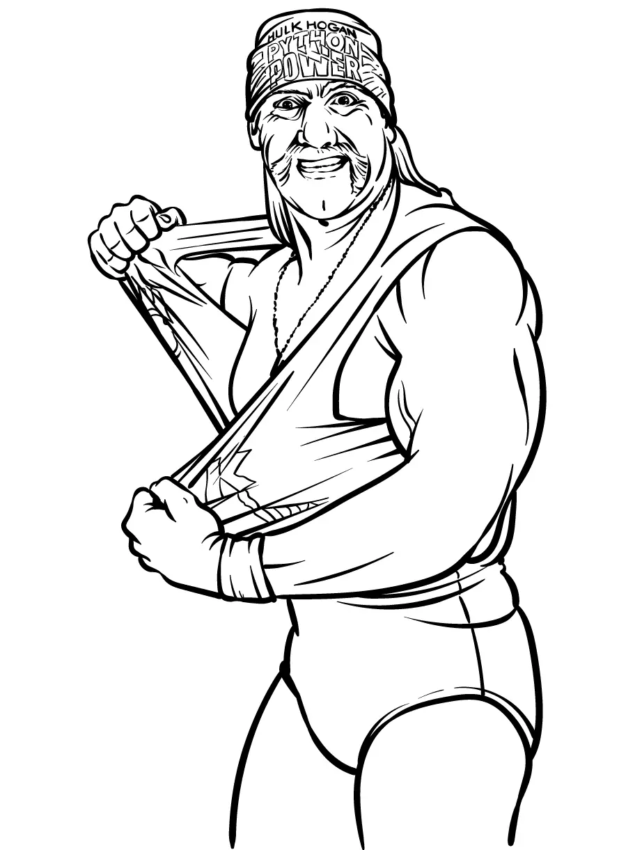 Desenhos de Wwe Para Colorir 2