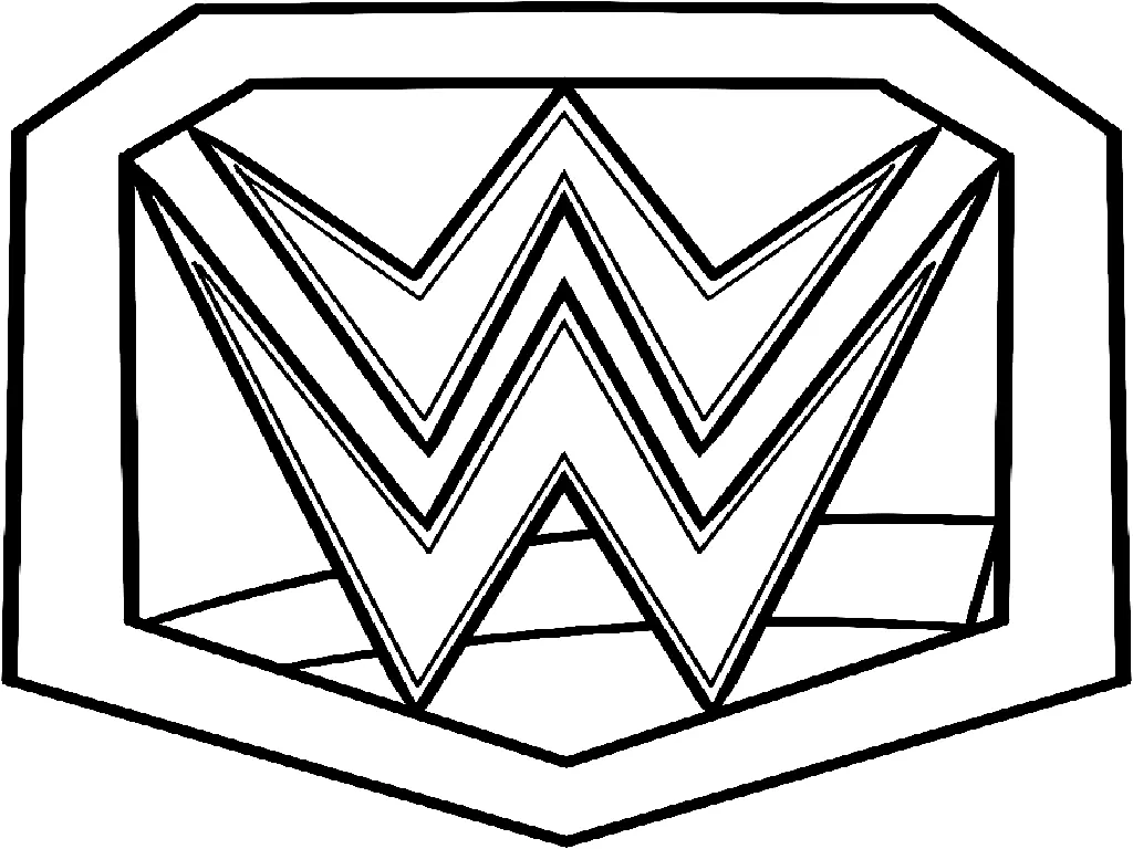 Desenhos de Wwe Para Colorir 3