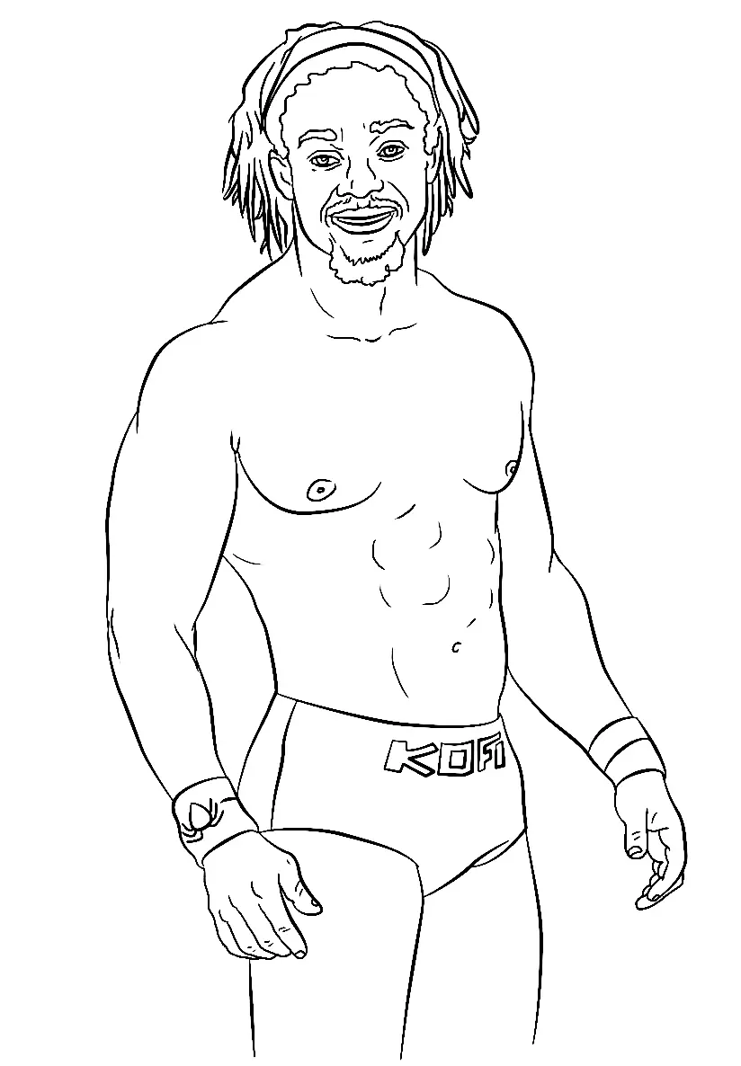 Desenhos de Wwe Para Colorir 47
