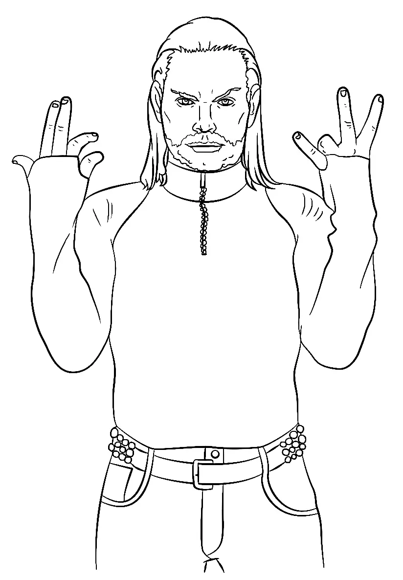 Desenhos de Wwe Para Colorir 50