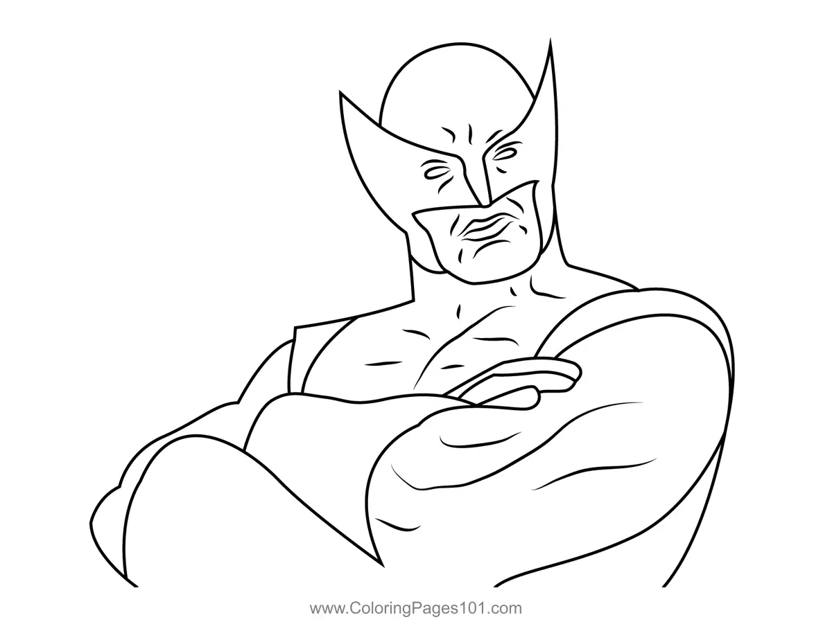 X-Men Coloring Pages 1
