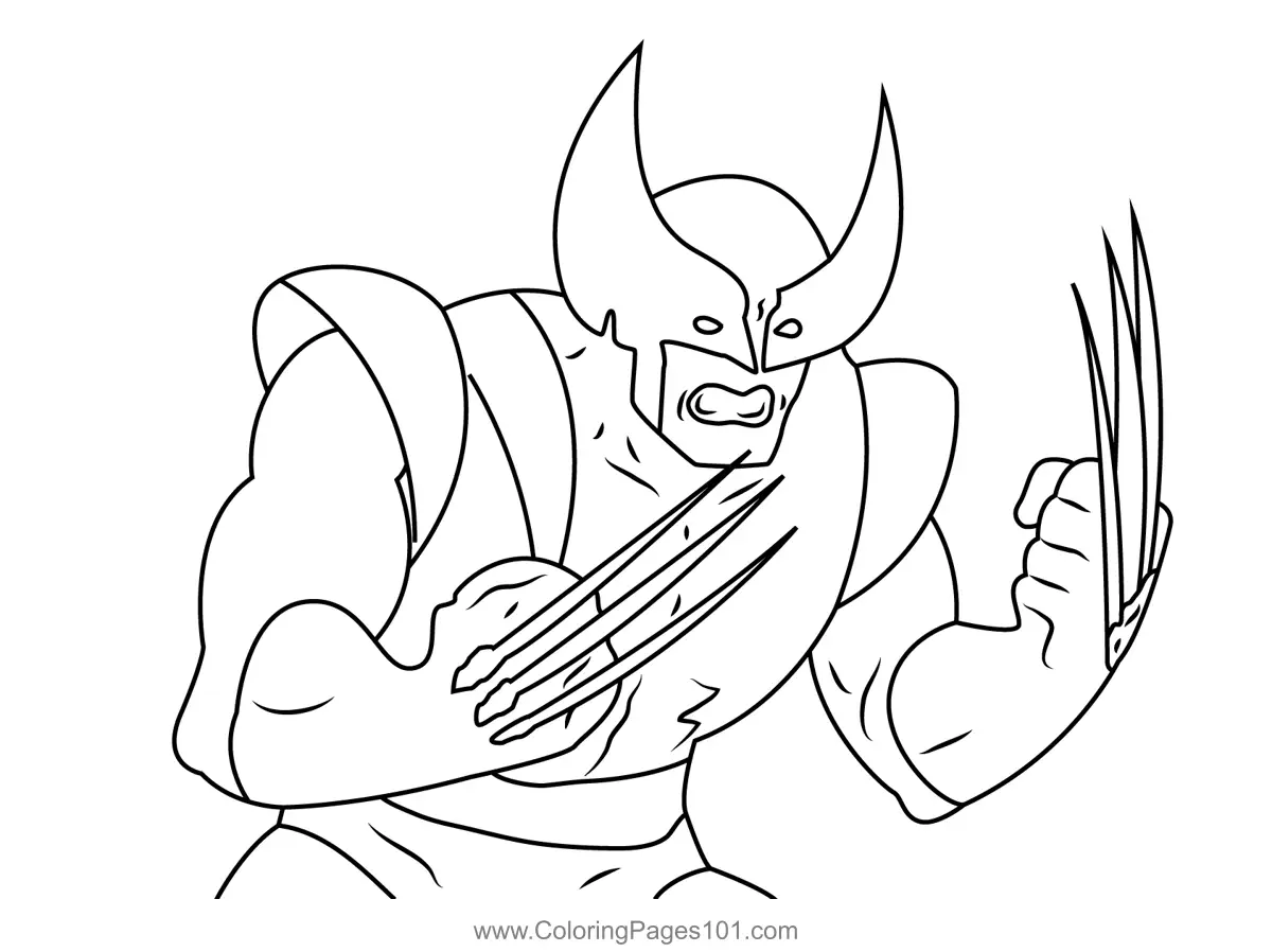X-Men para Colorear