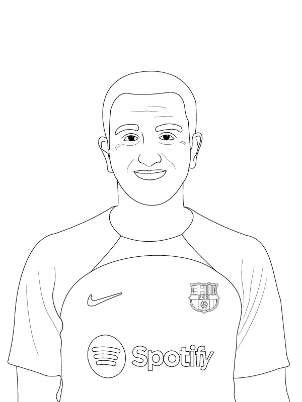 Xavi Ausmalbilder