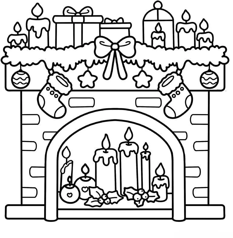 Xmas Ecke Ausmalbilder 31