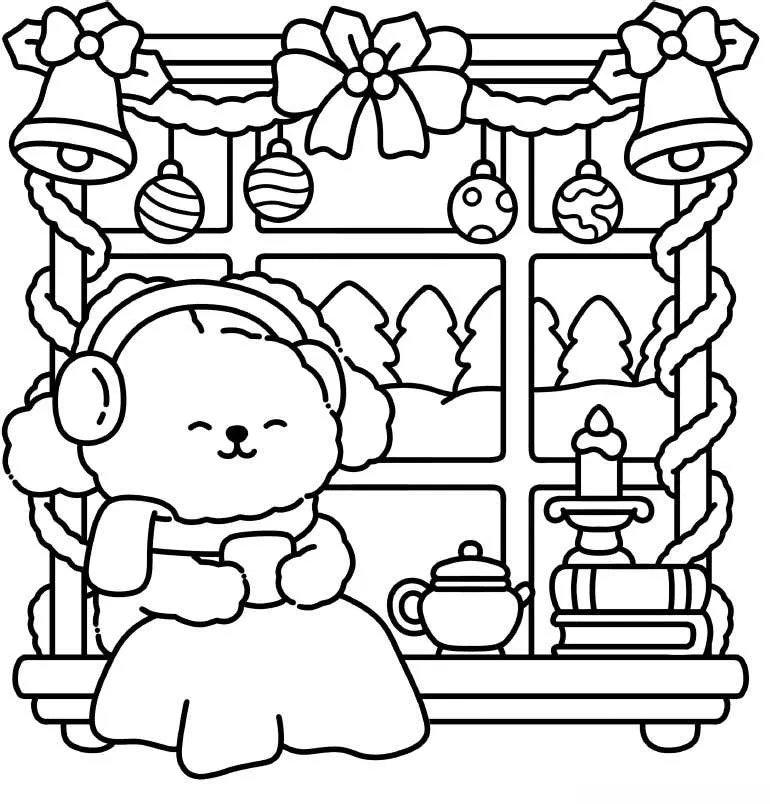 Xmas Ecke Ausmalbilder 32