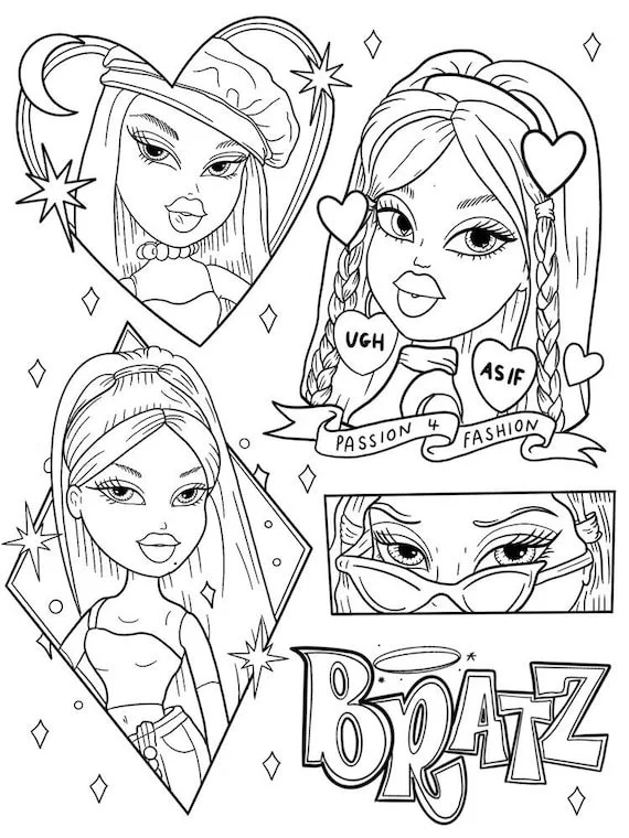 Y2K Para Colorear 2