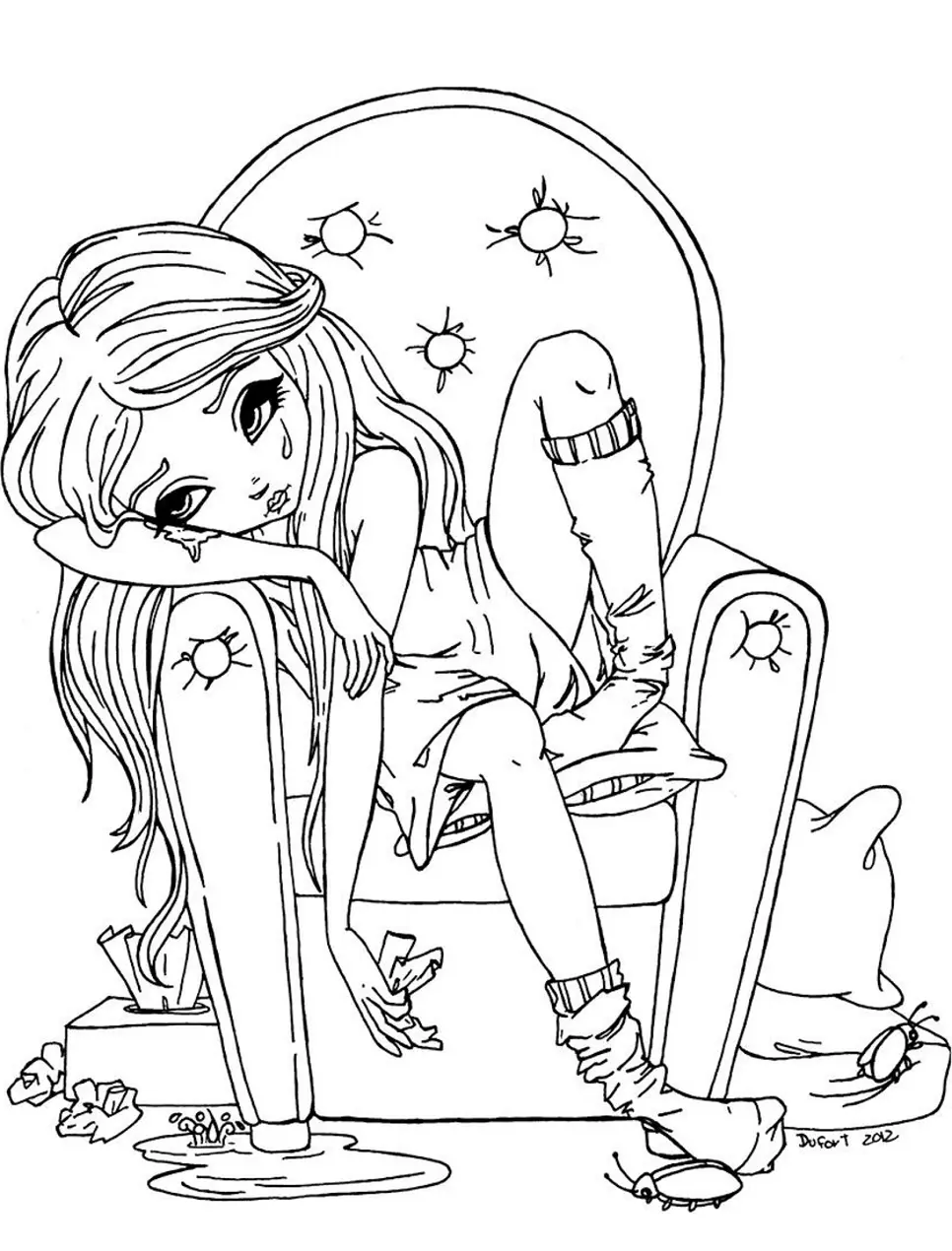 Y2K Para Colorear 5