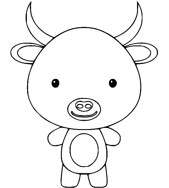 Yak Para Colorear 26