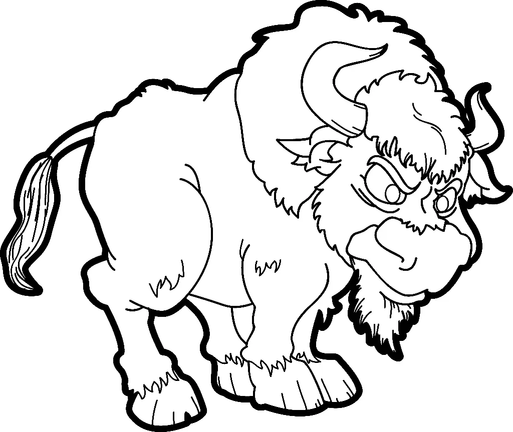 Yak Para Colorear 40