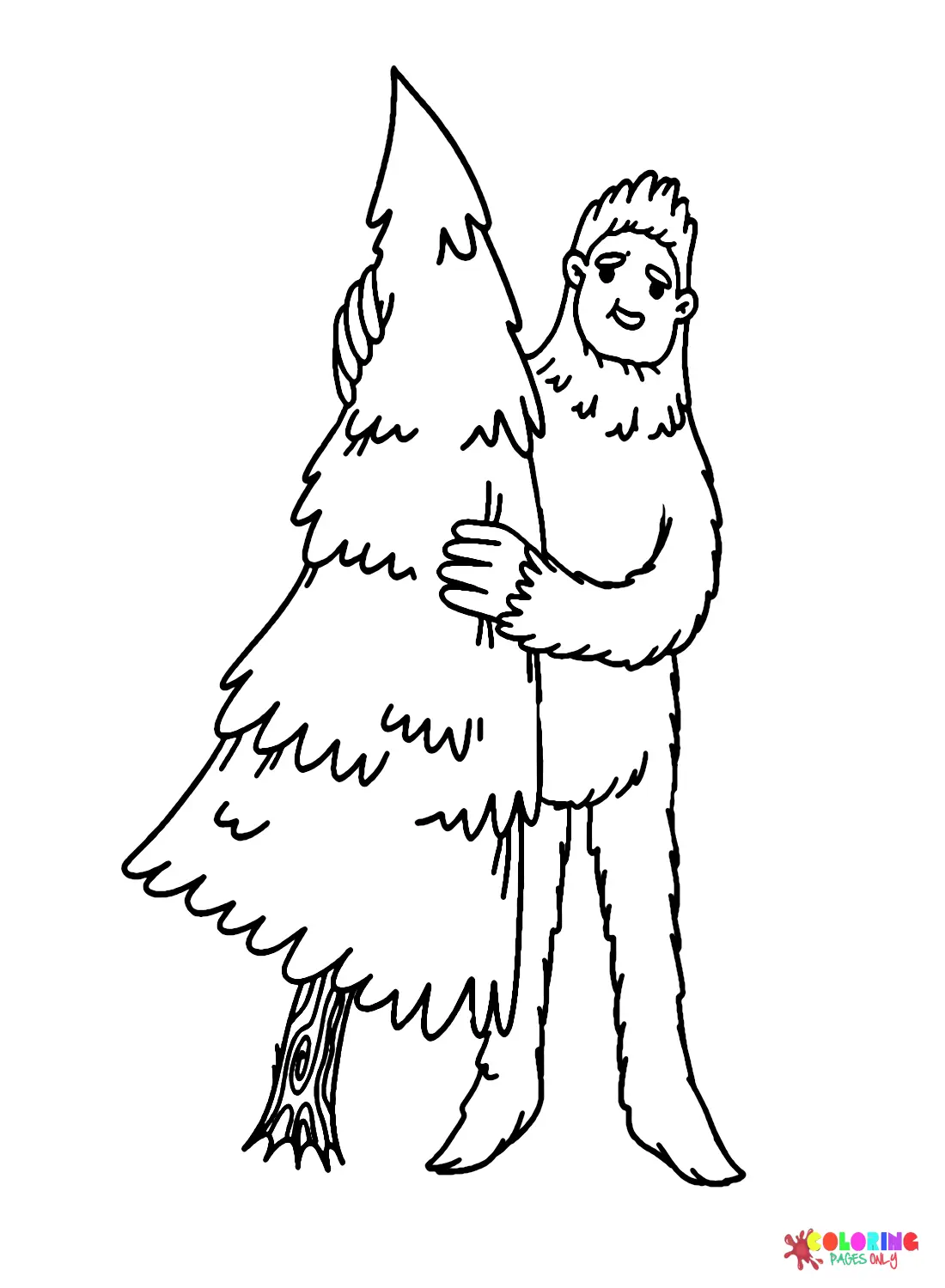 Yeti Coloring Pages 20