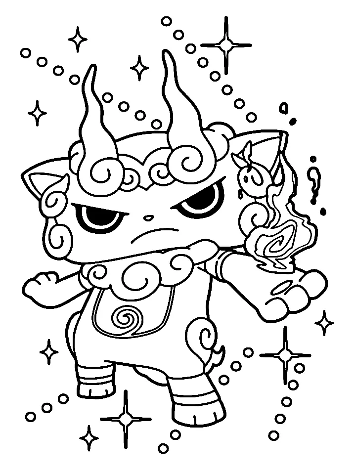 Desenhos de Yo Kai Watch Para Colorir 61
