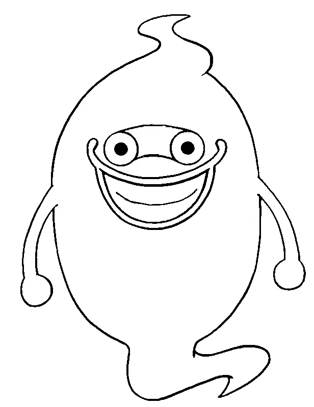 Desenhos de Yo Kai Watch Para Colorir 66