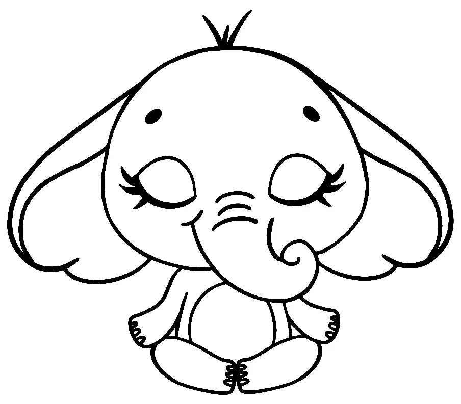 Yoga Para Colorear 23
