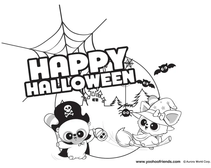 Yoohoo and Friends Coloring Pages 41